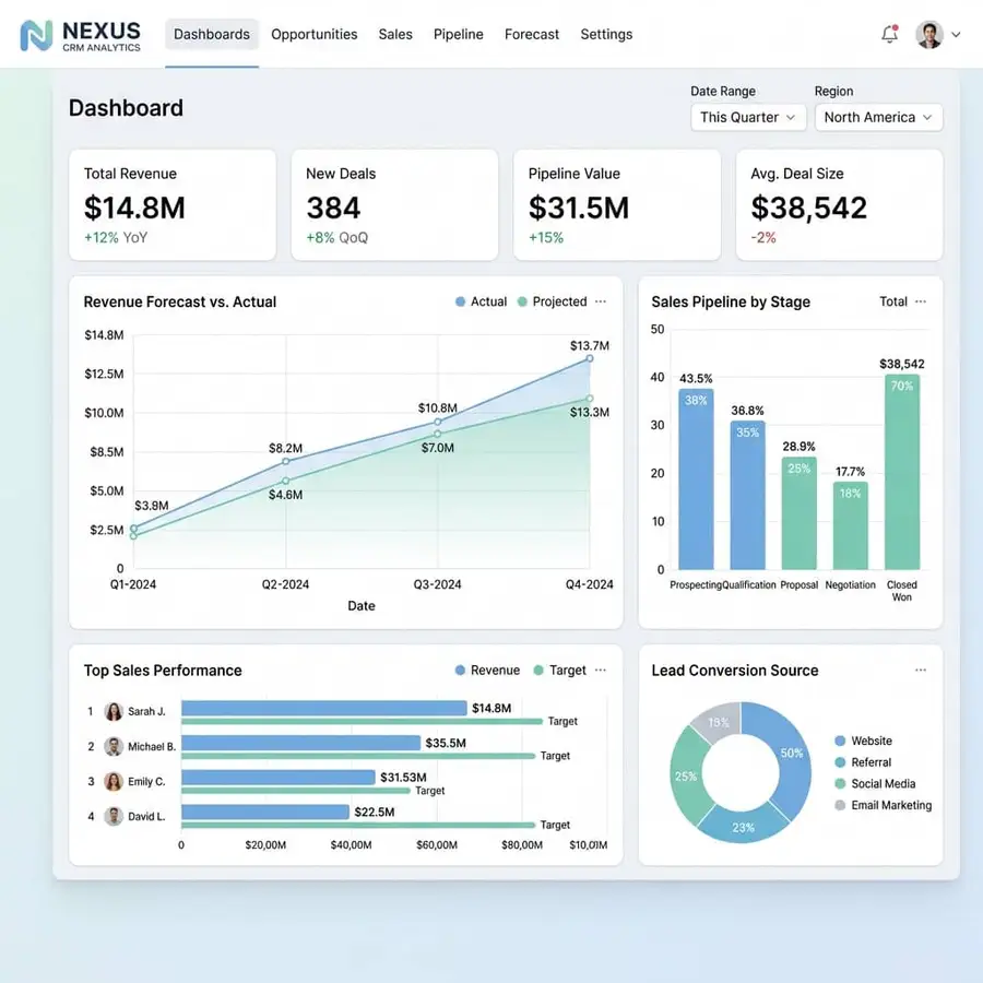 CRM Analytics & Sales Intelligence