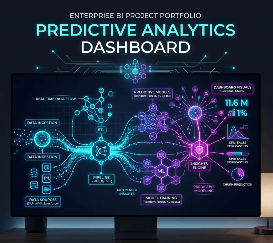 Salesforce Dashboard & Predictive Analytics